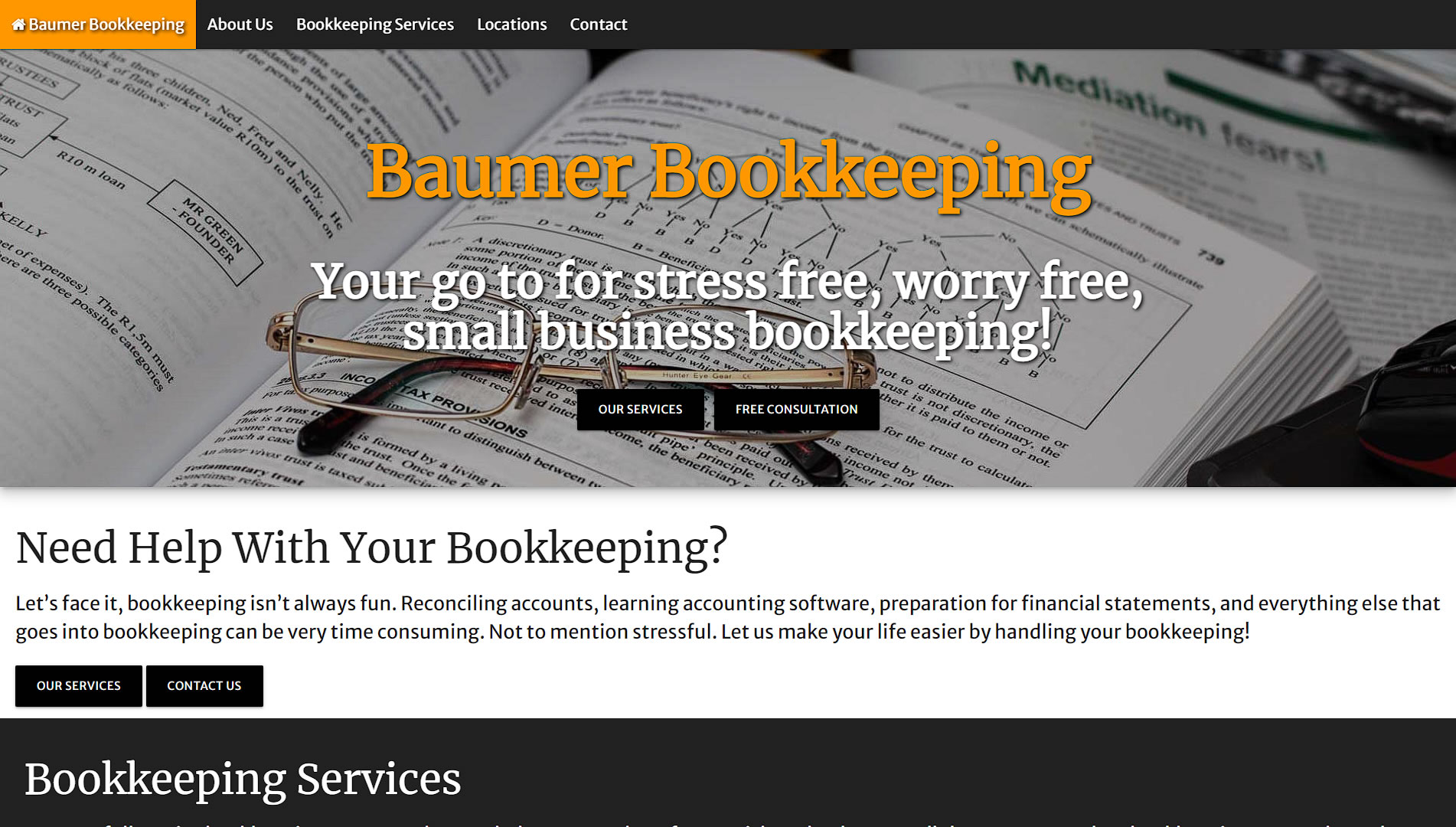 Baumer Bookkeeping